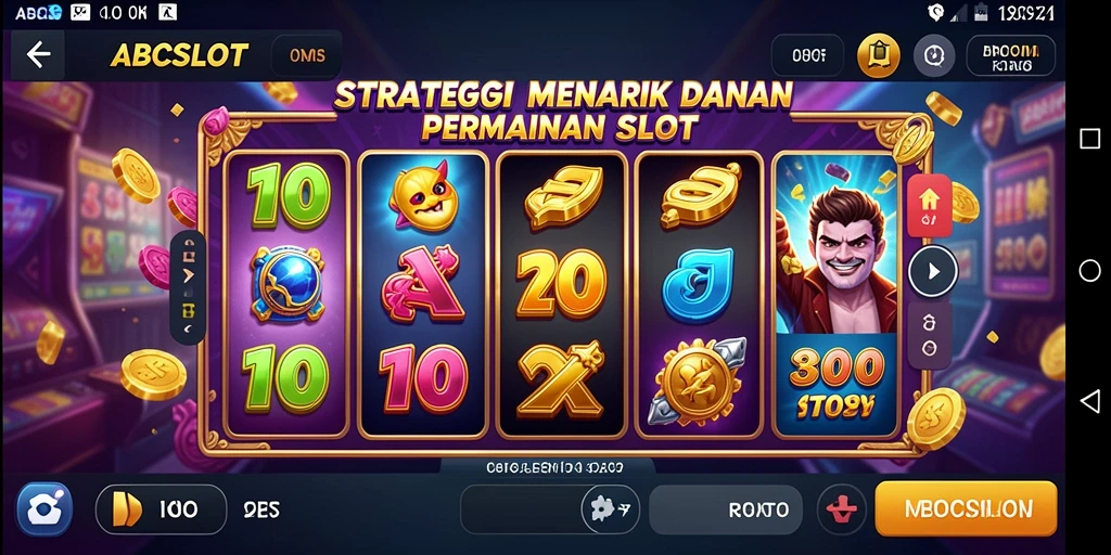 Screenshot ABCSLOT menampilkan gameplay menarik dan tantangan strategi.