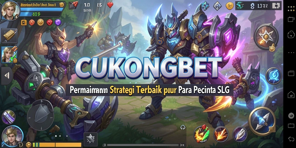 Tampilan gameplay yang memukau dari CUKONGBET dengan strategi SLG.