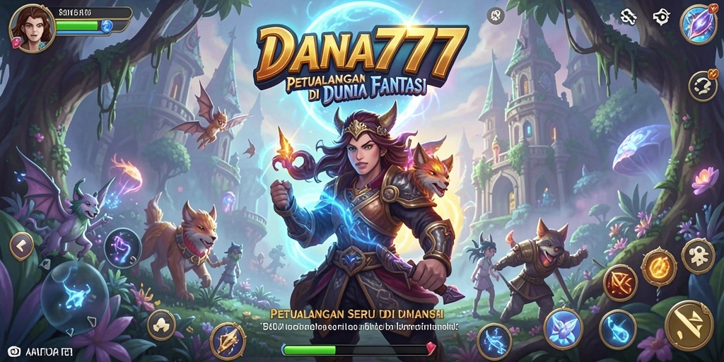 Screenshoot DANA777 menunjukkan gameplay menarik di dunia petualangan yang menawan.