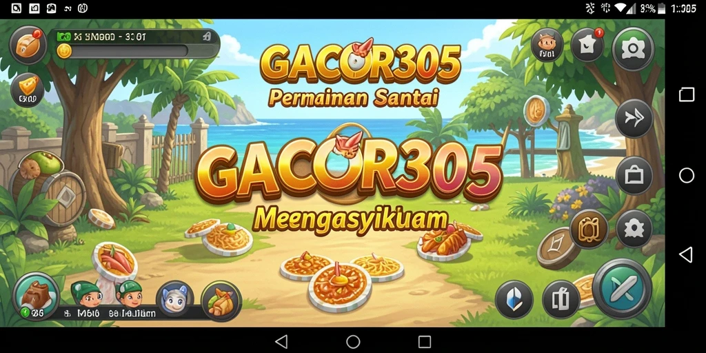 Screenshot gameplay GACOR305 yang menampilkan suasana permainan yang seru.