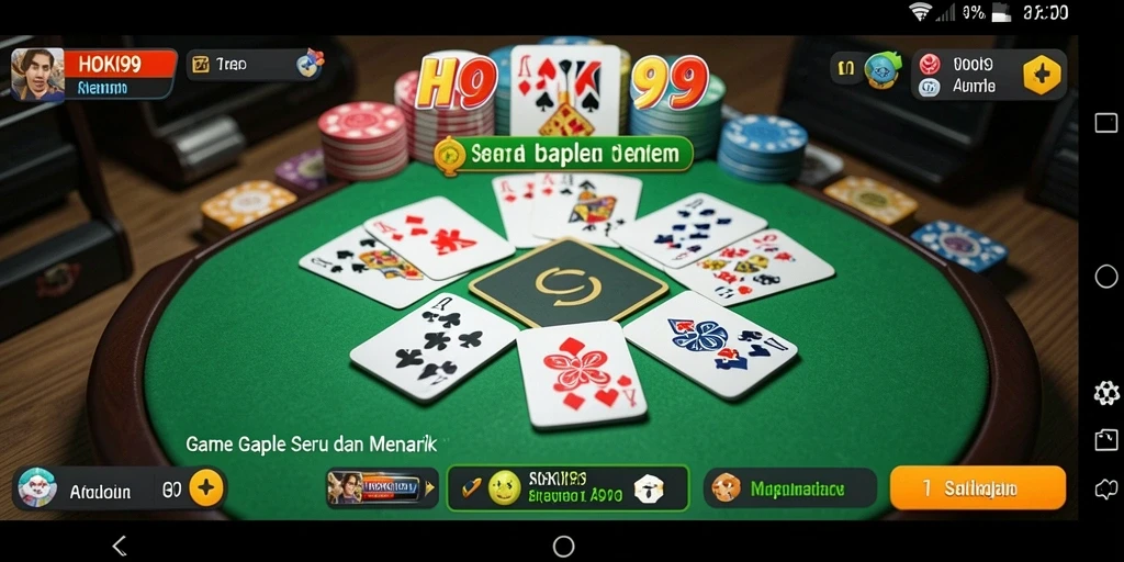 Tampilan gameplay HOKI99 yang menarik dan interaktif.