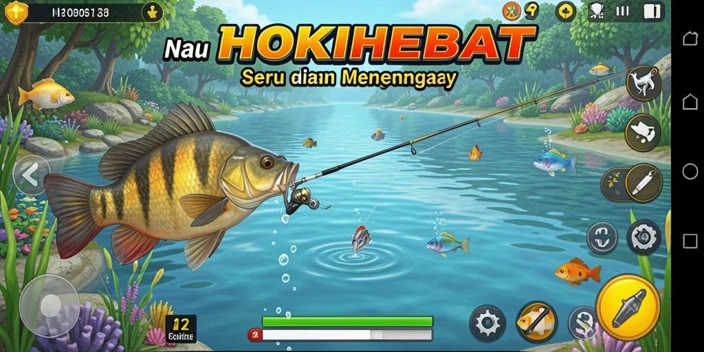 Tangkapan besar dalam HOKIHEBAT dengan grafis memukau.