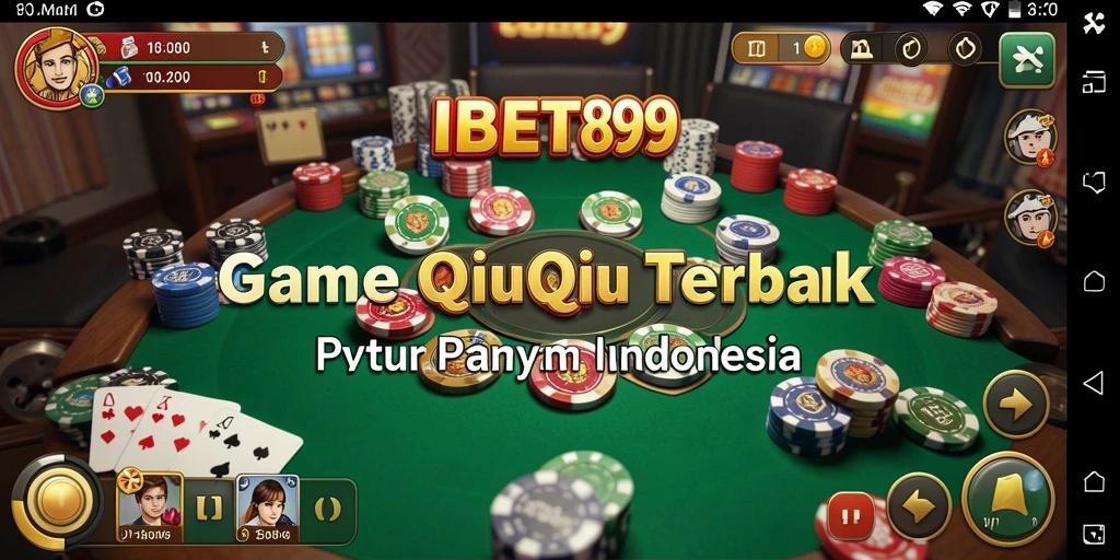 Tangkapan layar gameplay QiuQiu yang seru di IBET899.