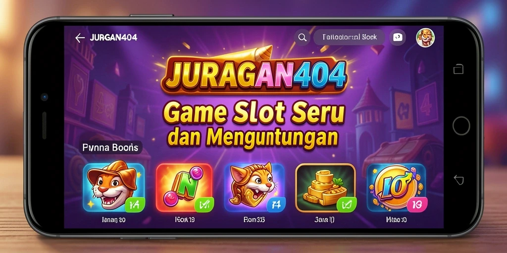 Tampilan gameplay JURAGAN404 yang memukau dengan fitur slot menarik.