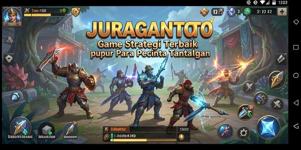 Tampilan gameplay menarik dari JURAGANTOTO yang penuh strategi.