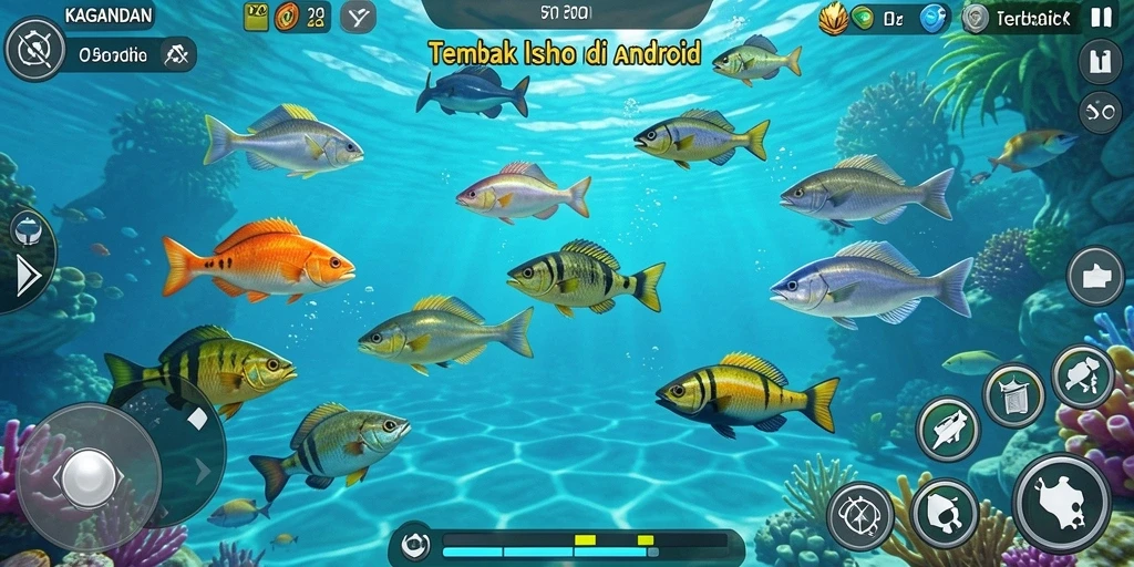 Gameplay seru dalam KAGANDAN dengan grafis menawan.