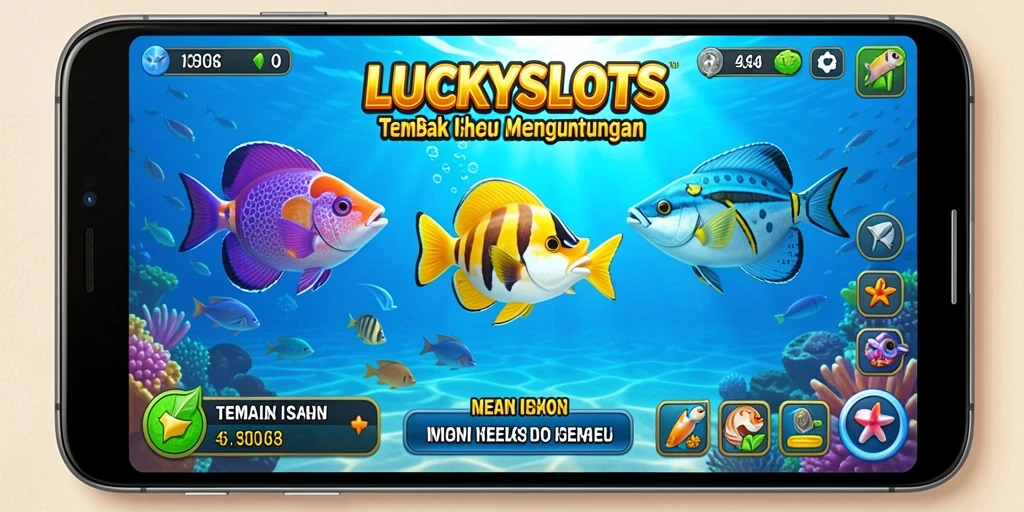 Gameplay menarik di LUCKYSLOTS dengan grafis yang menawan.