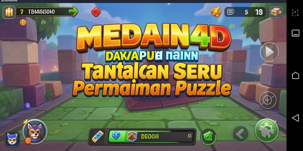 Tampilan gameplay seru dalam MEDAN4D yang penuh dengan tantangan.
