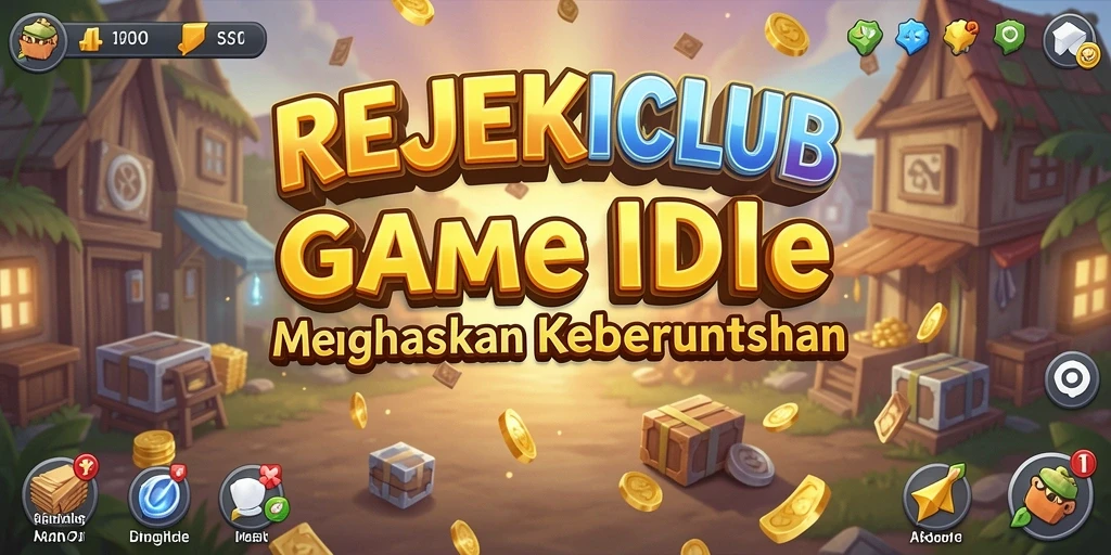 Tangkapan layar gameplay REJEKICLUB menampilkan aksi menarik dan kemajuan yang mengesankan.