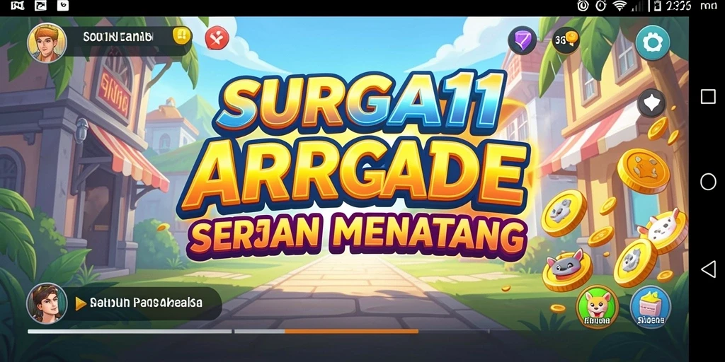 Tangkapan layar gameplay SURGA11 menampilkan aksi seru dan tantangan menarik.