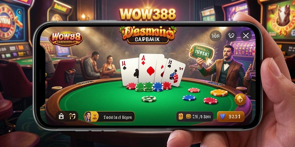 Gameplay Kasino WOW388 yang imersif dan mendebarkan.