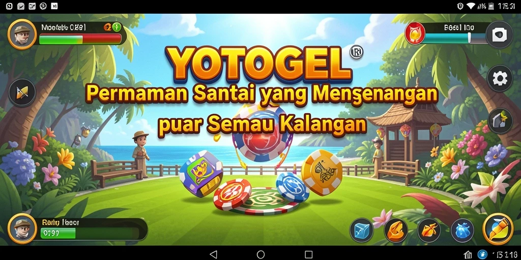 Gambaran menarik dari gameplay YOTOGEL yang seru dan santai.