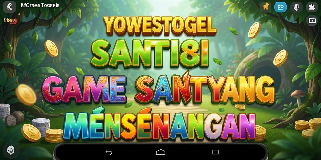 Screenshot utama YOWESTOGEL menampilkan keseruan gameplay yang santai.