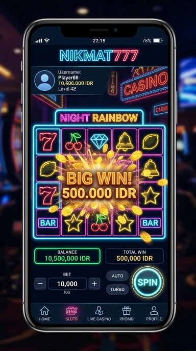 Berbagai kategori aplikasi yang tersedia di nikmat777.